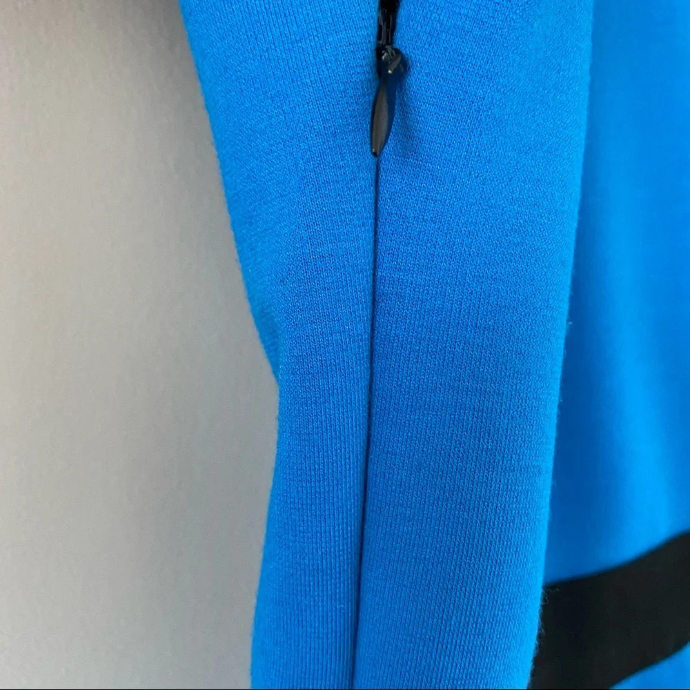 Aqua Sleeveless Peplum Top Shirt from Bloomingdales Blue | Size XS